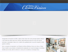 Tablet Screenshot of cleanvision.com.br